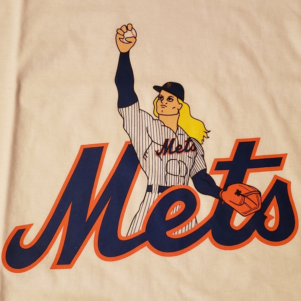 Mets NOAH SYNDERGAURD delta citifield promo tshirt